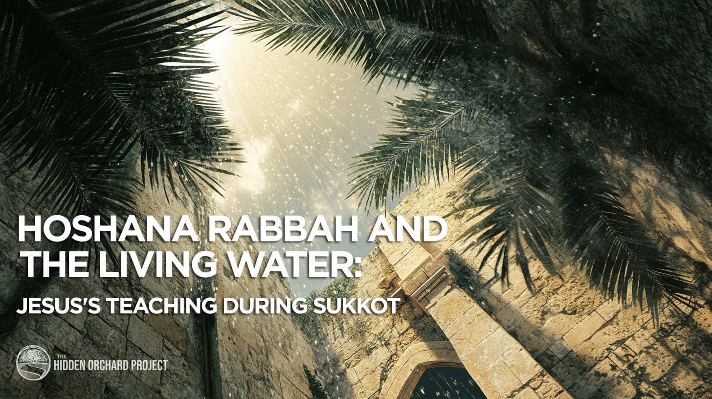 Hoshana Rabbah and the Living Water: Jesus's Teaching During Sukkot