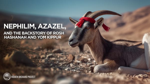 Nephilim, Azazel, and the Backstory of Rosh Hashanah and Yom Kippur