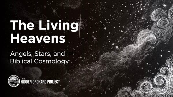 The Living Heavens: Angels, Stars, and Biblical Cosmology