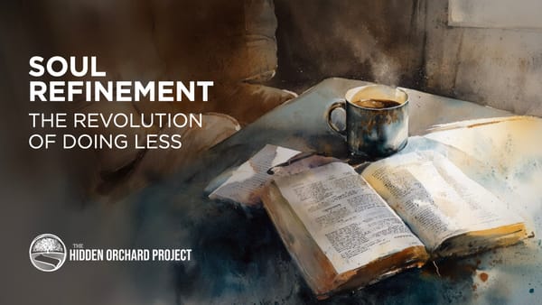 Soul Refinement - The Revolution of Doing Less